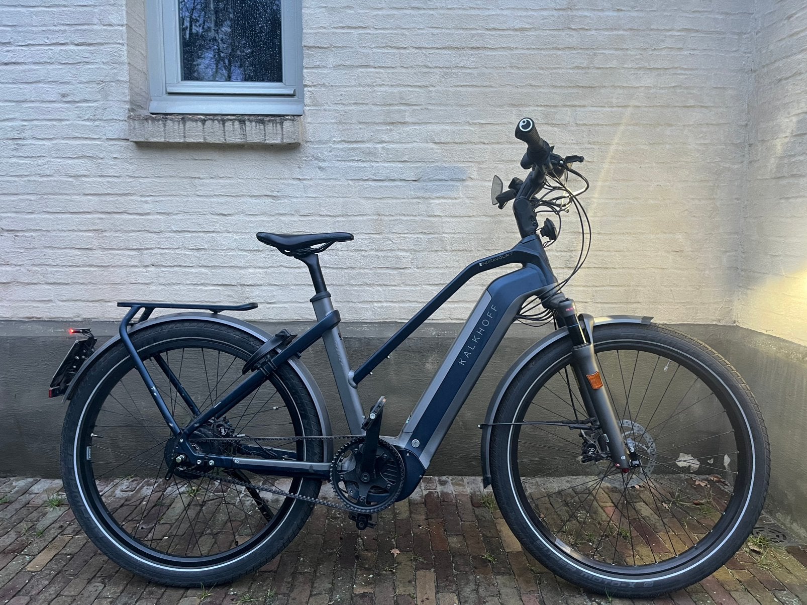 Kalkhoff endeavour 7b advance+, Zo goed als nieuw, 47 tot 51 cm, 50 km per accu of meer, Ophalen