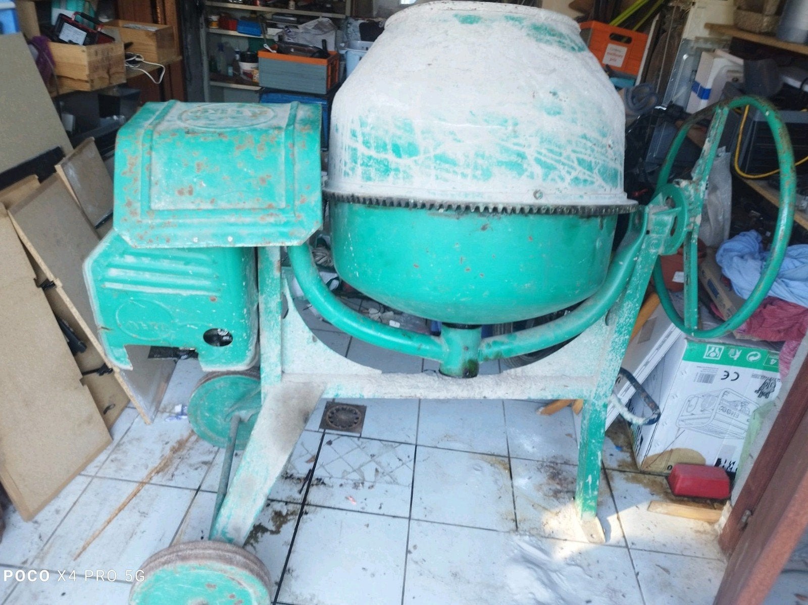 Bétonneuse, Bricolage & Construction, Enlèvement