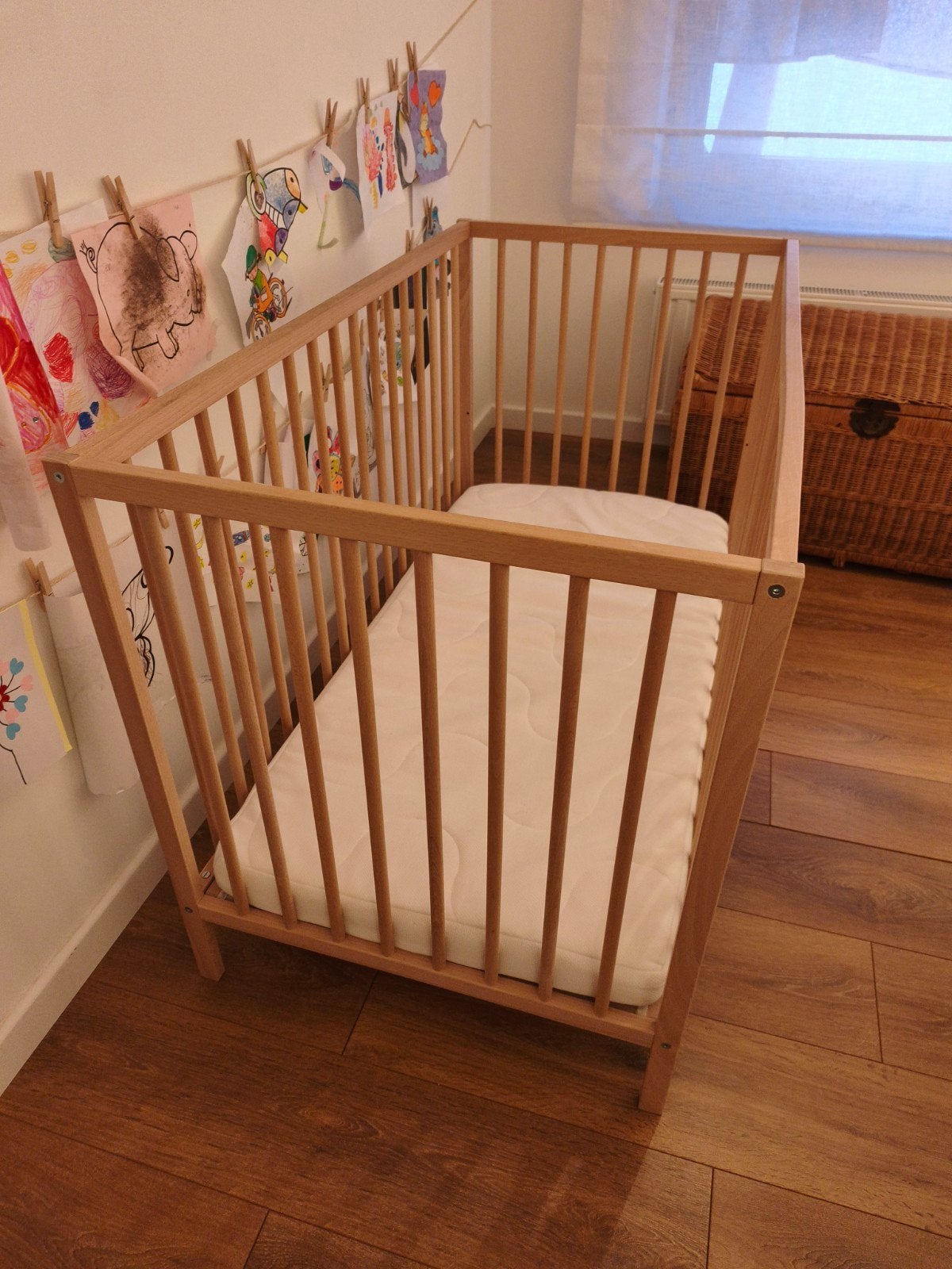 Kinderbed + matrasje te koop, Enlèvement