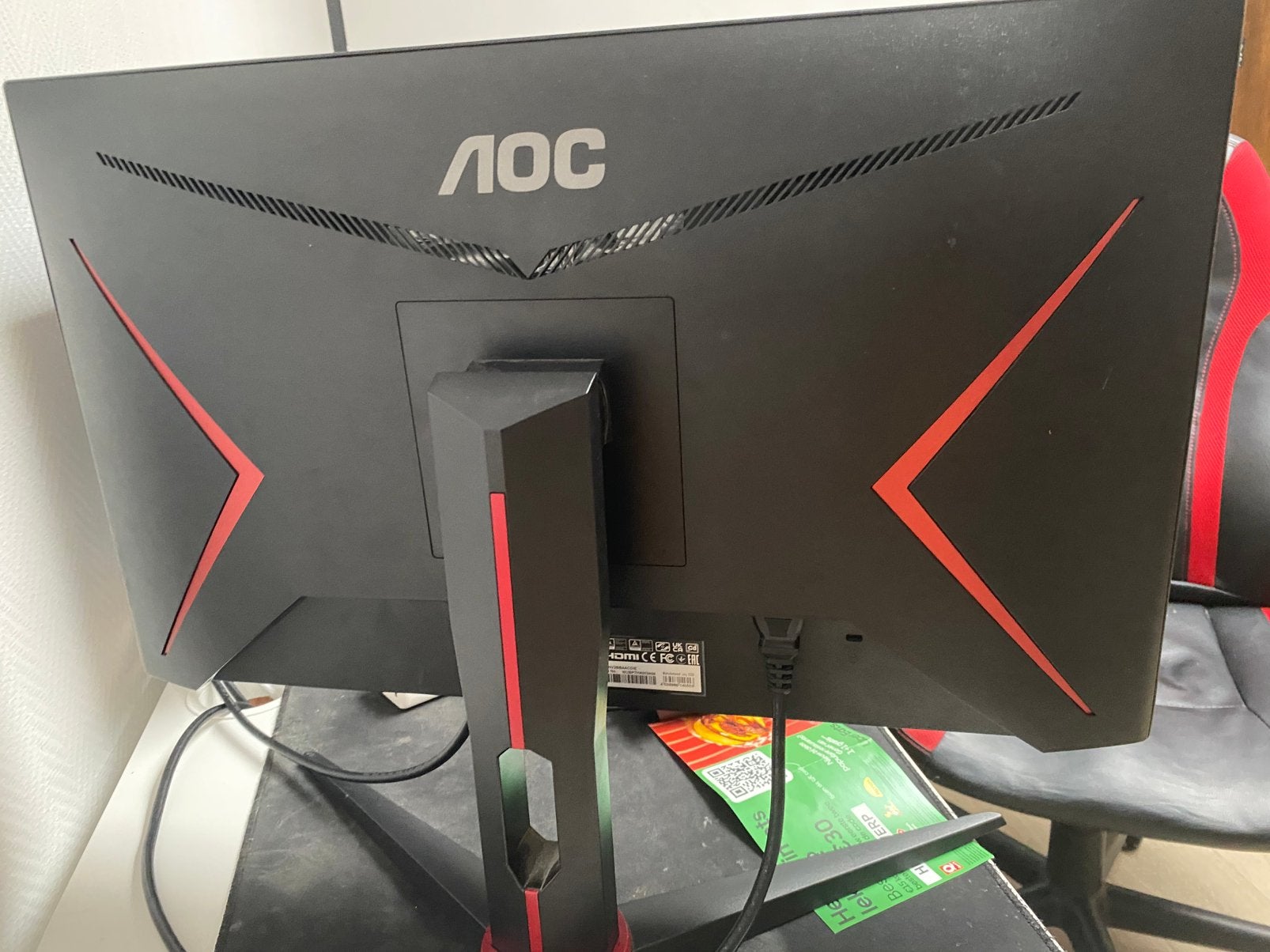 Aoc monitor, Computers en Software, IPS, Ingebouwde speakers, Full HD, Zo goed als nieuw