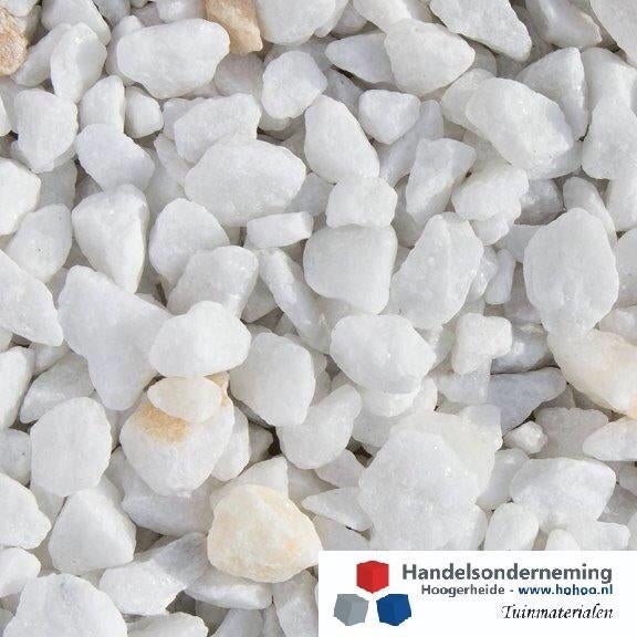 Crystal white split luxe uitstraling contrast tuin tegels, Verzenden, Nieuw, Wit, Split