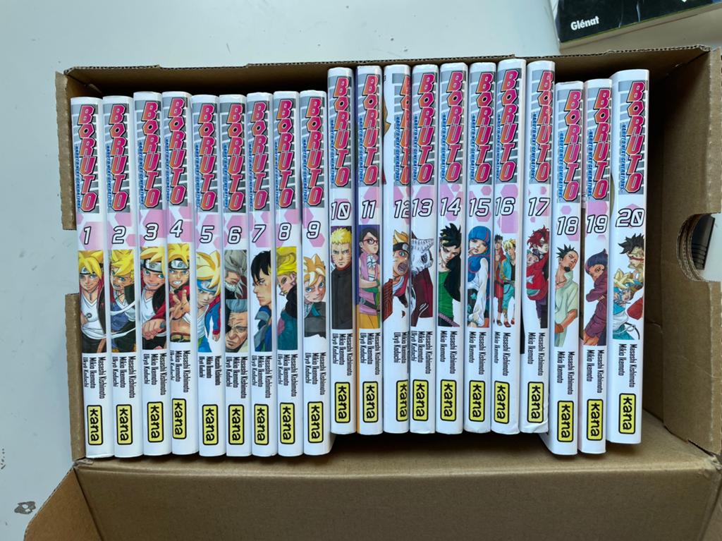 Boruto intégrale 20 tomes avec tome 17/20 collector, Enlèvement ou Envoi