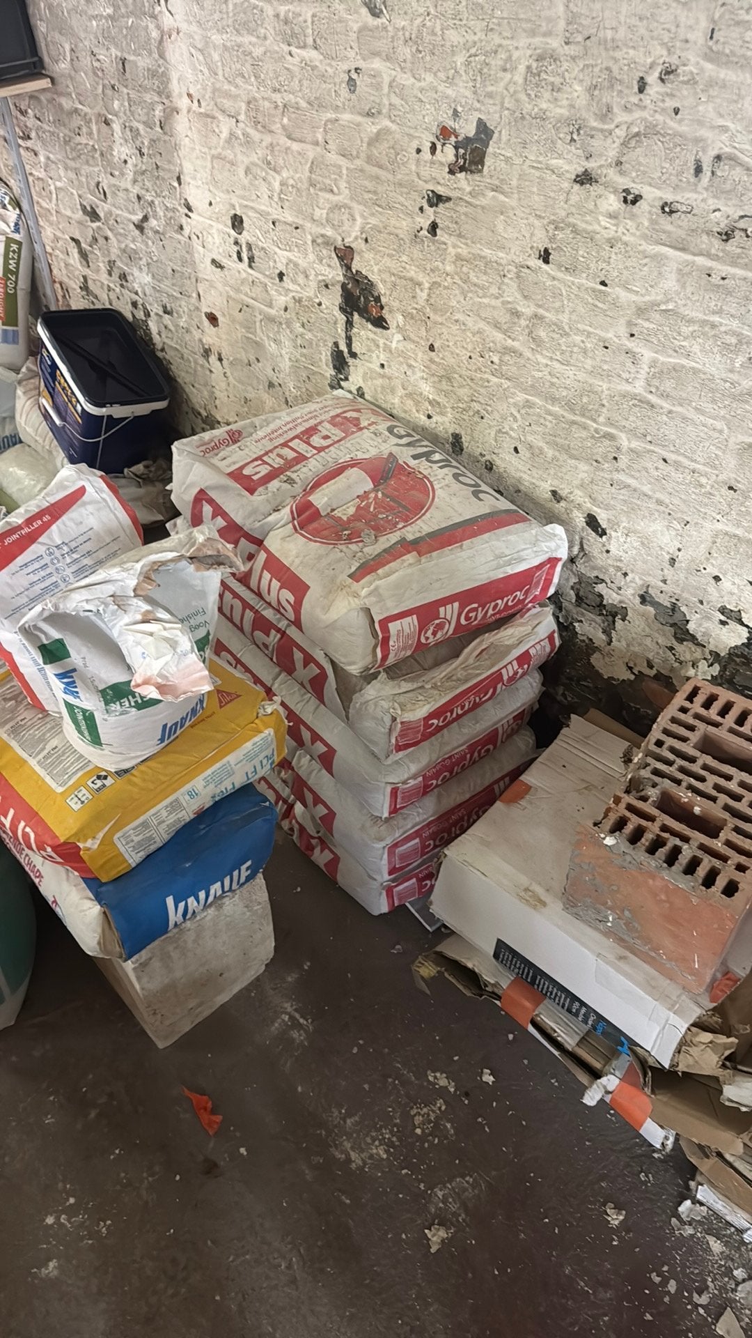 Gips xplus, Doe-het-zelf en Bouw, Ophalen, Nieuw