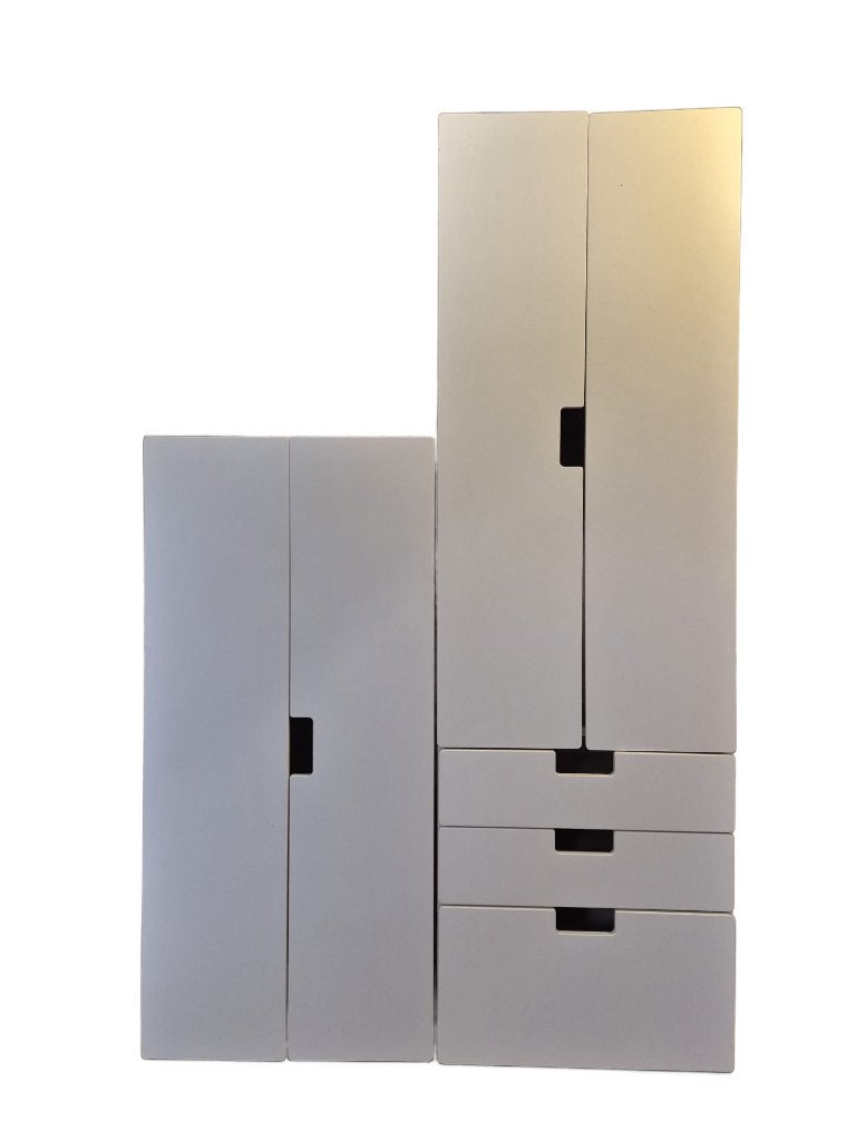 Kledingkast Ikea - wit - 2 stuks, Huis en Inrichting, Kasten | Kleerkasten, Zo goed als nieuw, 150 tot 200 cm, 50 tot 100 cm, 25 tot 50 cm