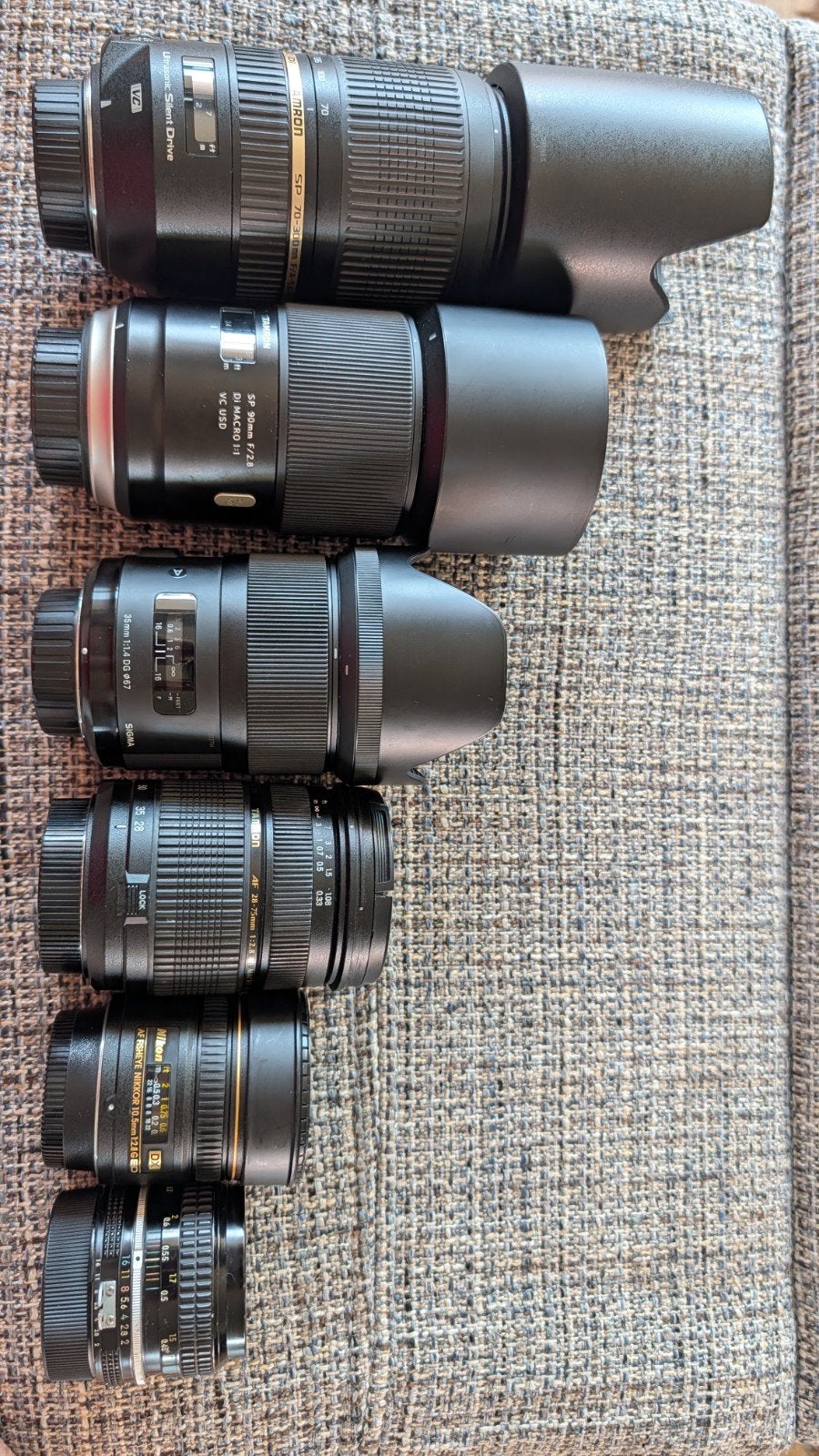 Objectifs pour Nikon FX ou DX. PRIX RÉDUITS ! ! !, Enlèvement ou Envoi, Comme neuf, Nikon, Autofocus
