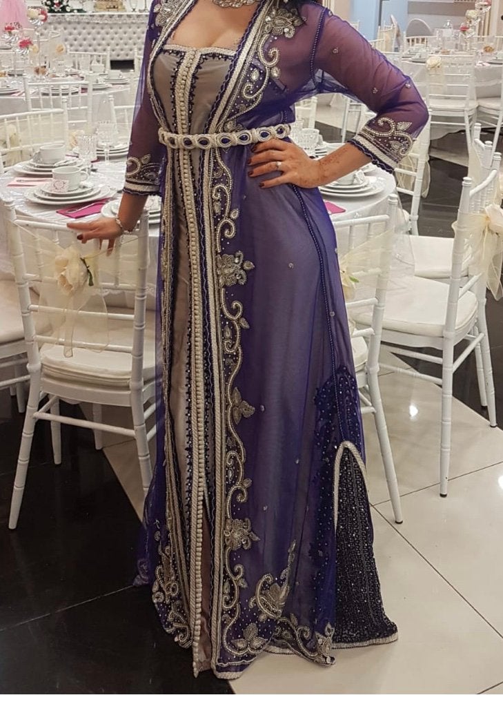 Robe orientale, Kleding | Dames, Ophalen of Verzenden, Zo goed als nieuw, Grijs