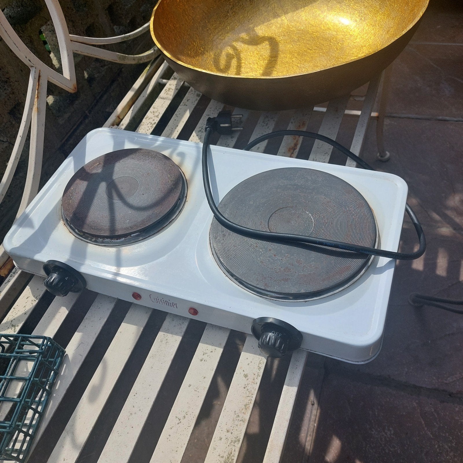 Electrische kookplaat 2 stuks, Elektronische apparatuur, Fornuizen, Ophalen