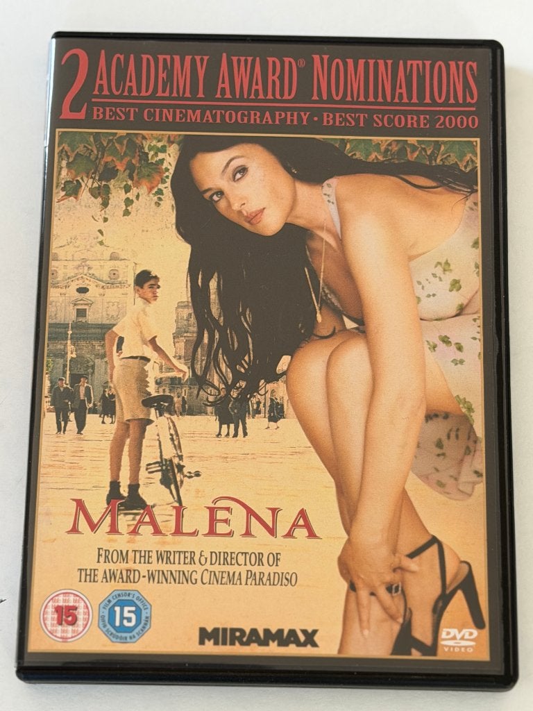 Malena (DVD) Import, CD & DVD, DVD | Drame, Import, Italien, Enlèvement ou Envoi, Anglais