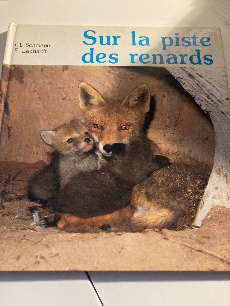 Livre Sur la piste des renards (métamorphose de la nature), Garçon ou Fille, Enlèvement, Utilisé, Non-fiction
