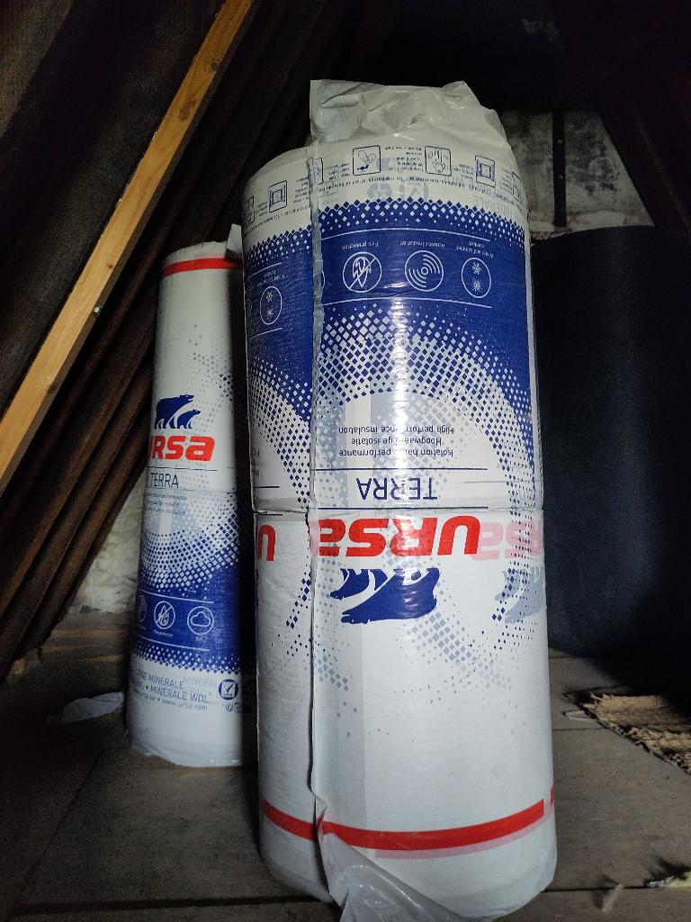 isolatie 120 mm Ursaroll, Doe-het-zelf en Bouw, Nieuw, 15 m² of meer, 8 tot 12 cm, Ophalen