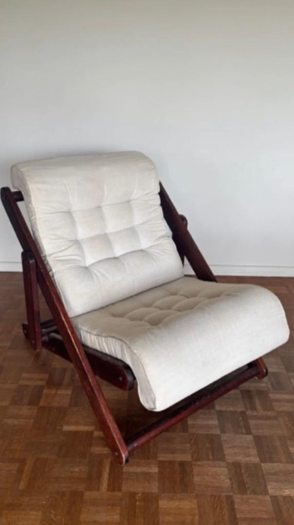 Kon Tiki loungestoel IKEA, jaren 70., Ophalen