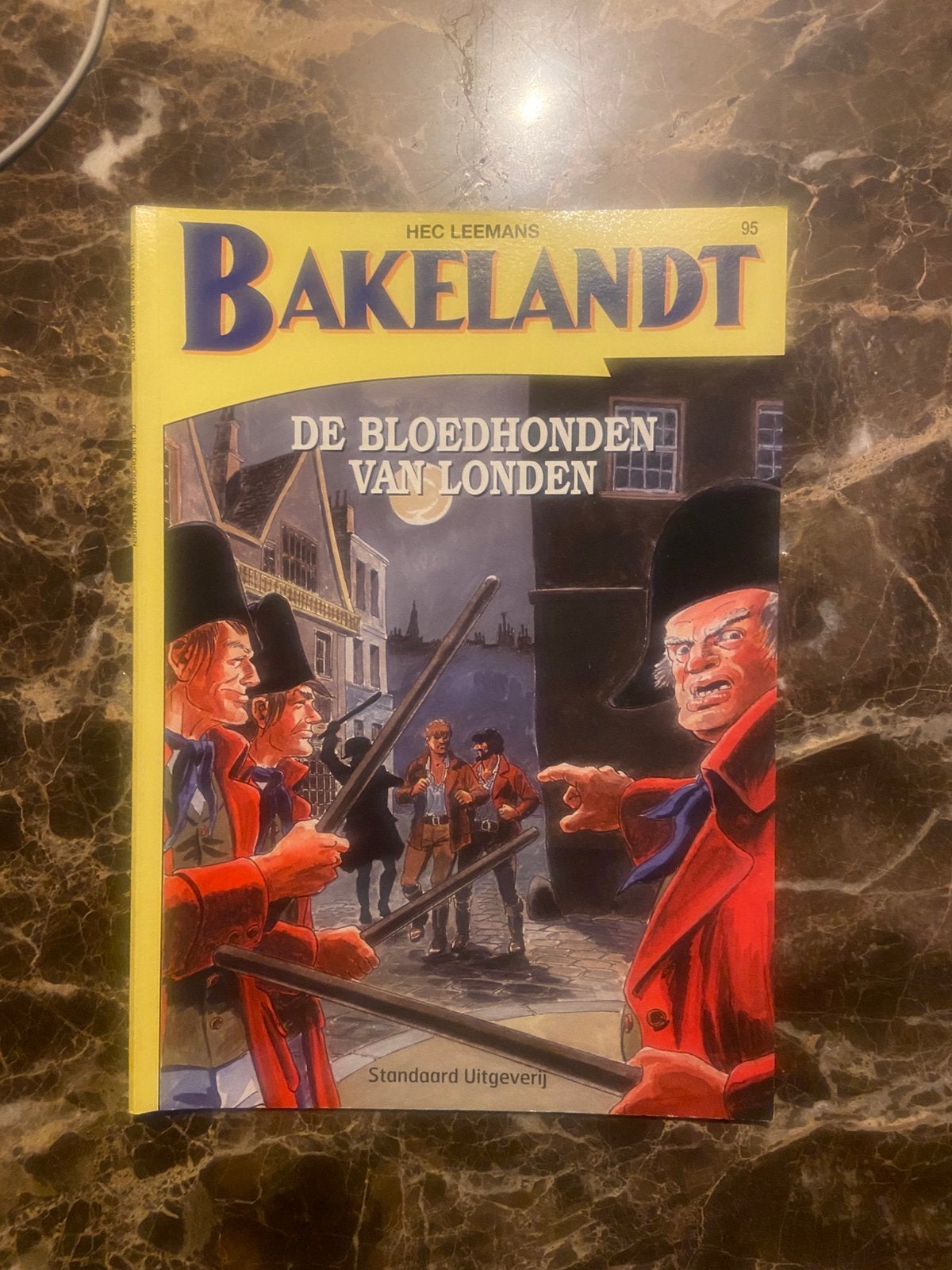 Bakelandt 95 De bloedhonden van Londen, Boeken, Ophalen of Verzenden, Zo goed als nieuw