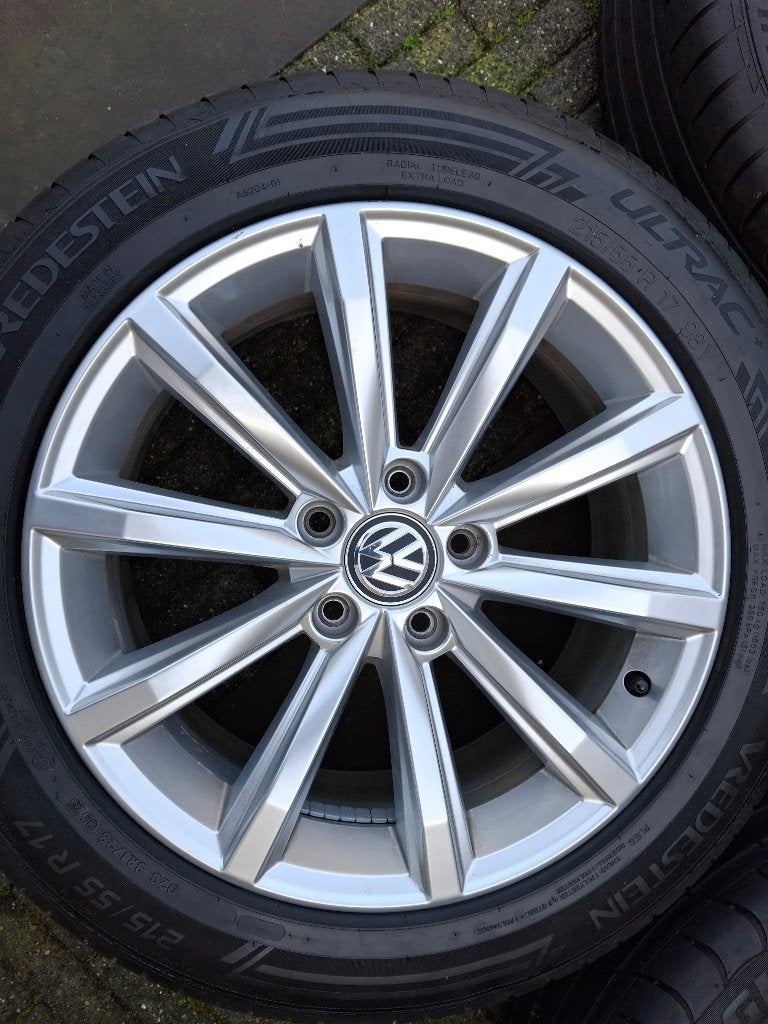 17 inch passat T roc superb  velgen londen 5x112, Auto-onderdelen, Banden en Velgen, Ophalen, Banden en Velgen, 17 inch, Personenwagen