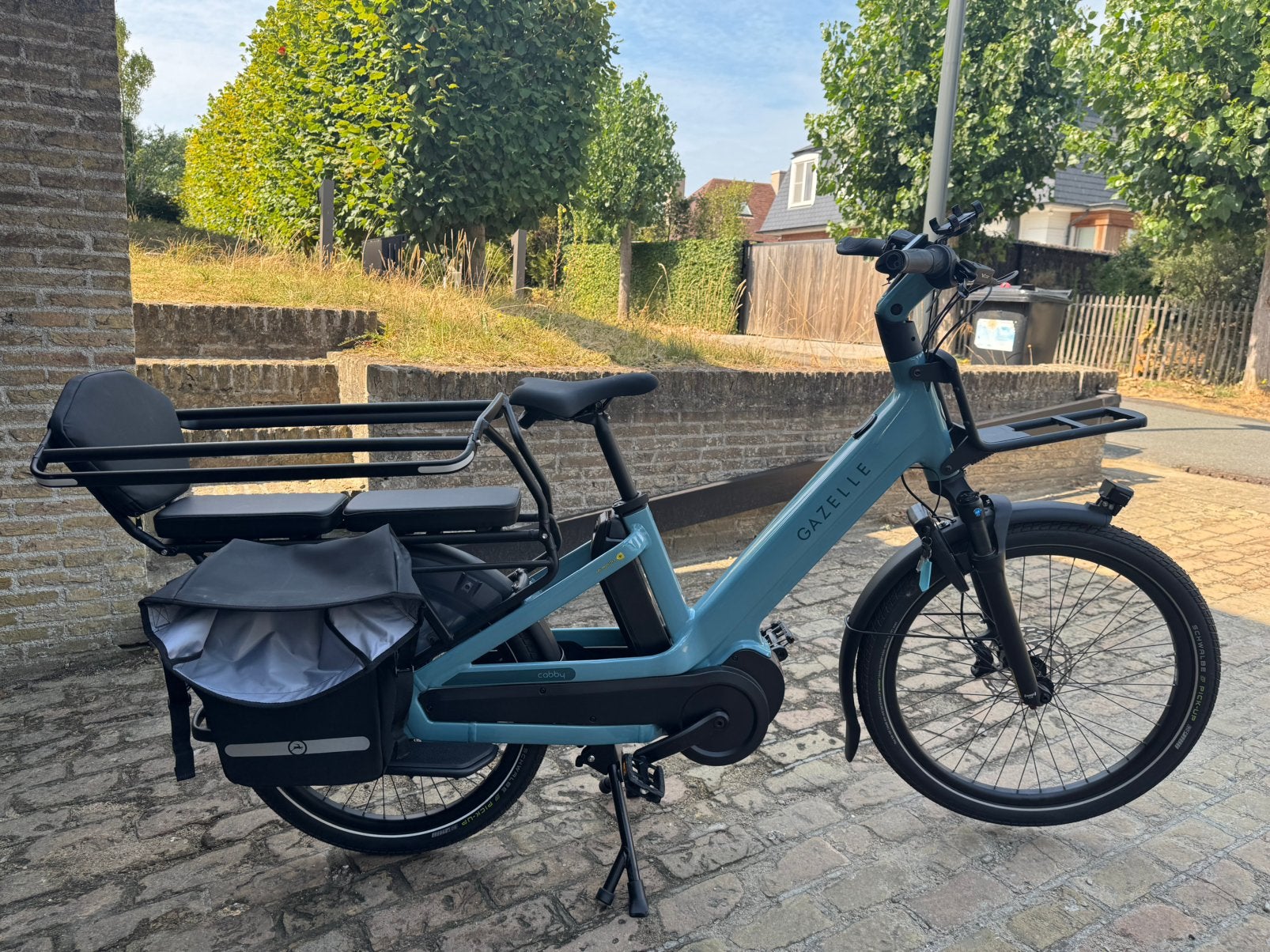 Nieuwe staat!! Gazelle Cabby C380 Demin Gloss, Enlèvement, Neuf, Gazelle
