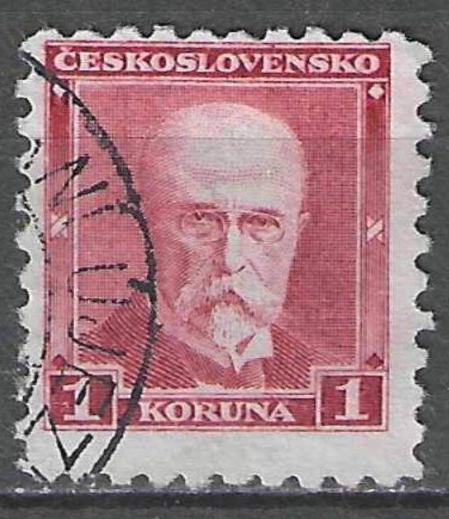 Tchécoslovaquie 1930 - Yvert 269 - Président Masaryk (ST), Envoi, Affranchi