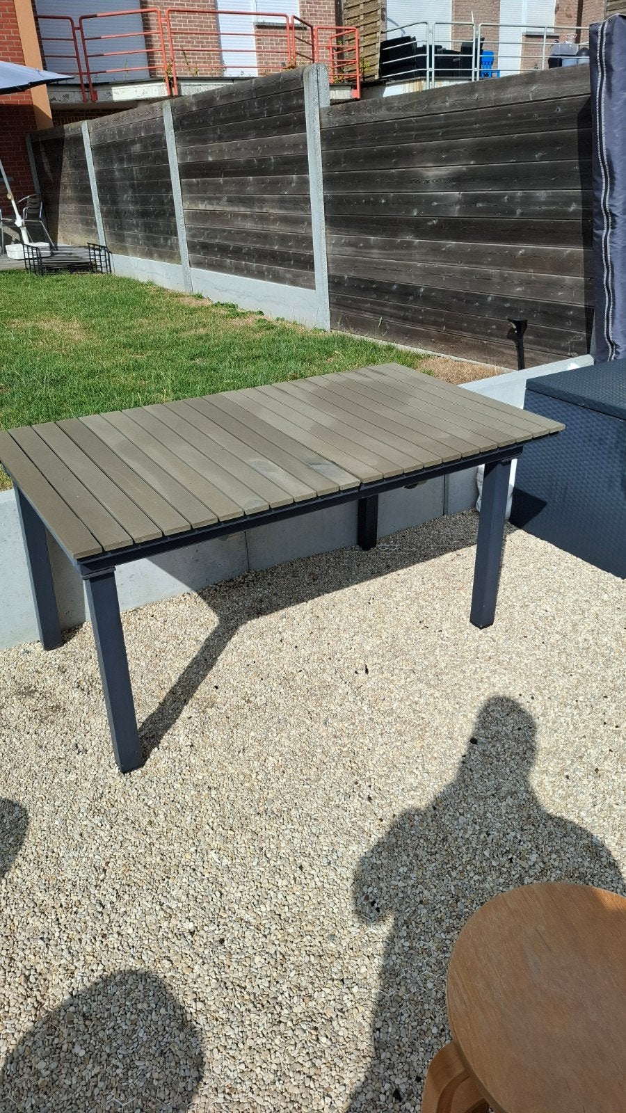 table de Jardin, Enlèvement, Rectangulaire