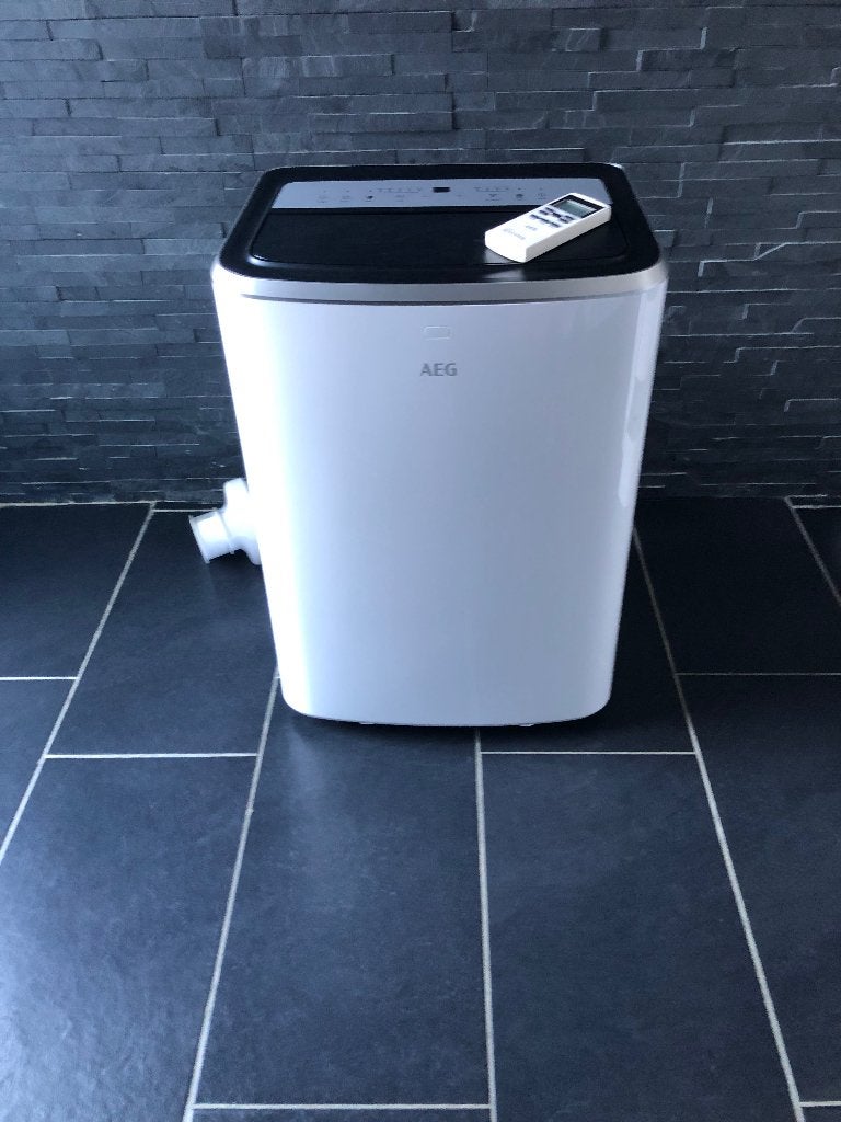 Airco, Electroménager, Climatiseurs, Comme neuf, Climatiseur mobile, 100 m³ ou plus grand, 3 vitesses ou plus, Refroidissement et Déshumidification