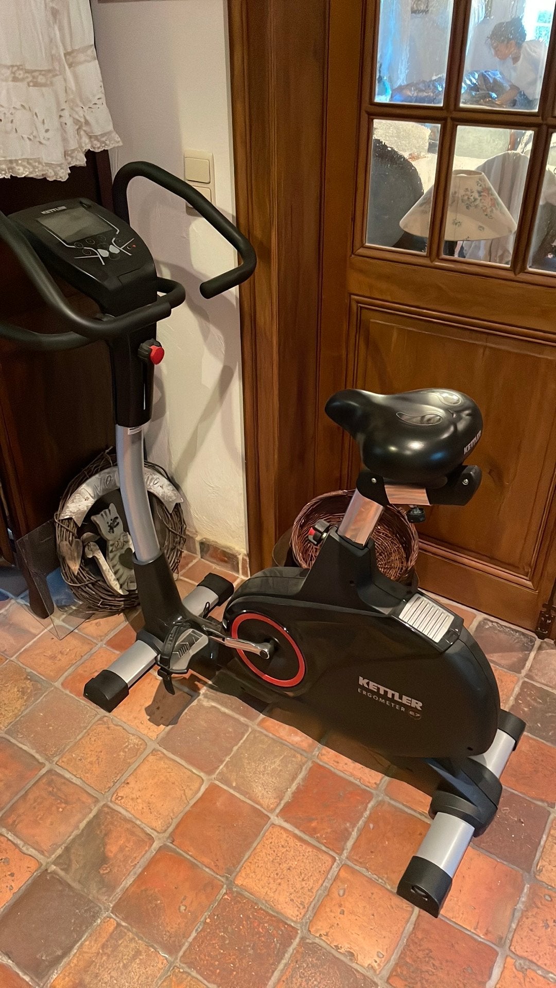 Kettler Ergometer E7 - hometrainer, Ophalen, Zo goed als nieuw, Hometrainer