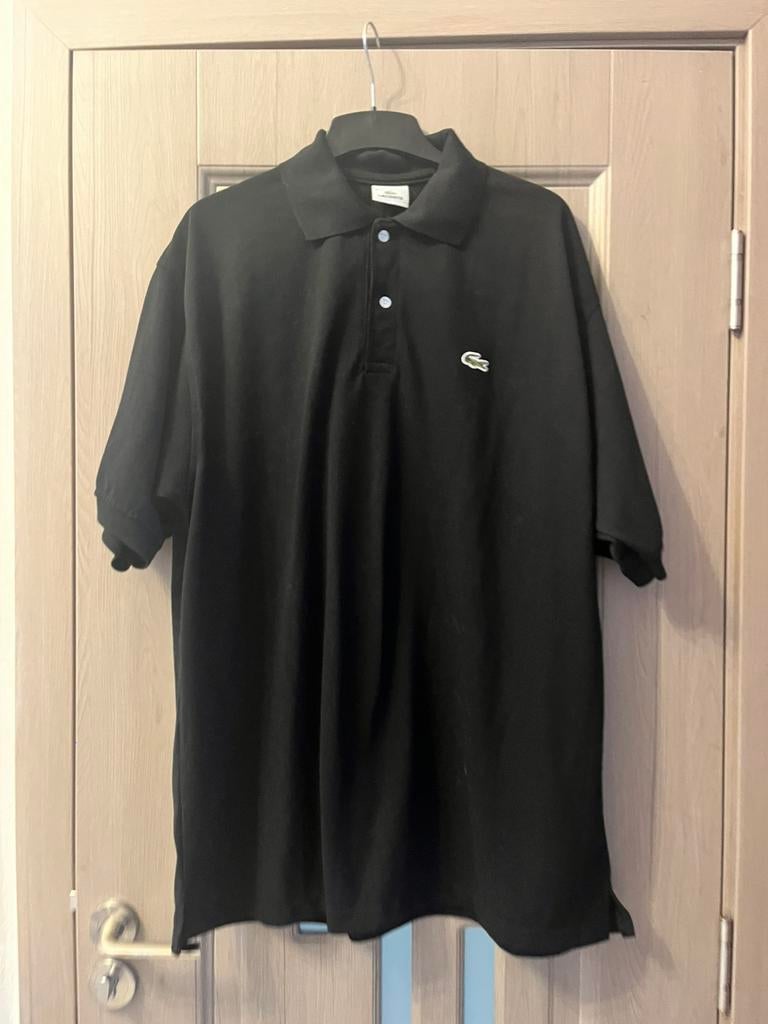 POLOS MANCHES COURTES HOMME 4xl  Lacoste taille 9, Enlèvement ou Envoi, Comme neuf, Noir
