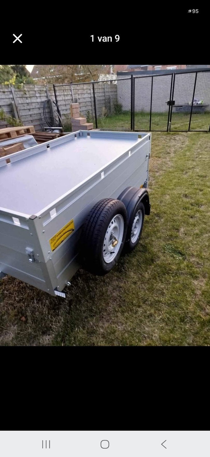 Bagagewagen te koop anssems, Auto diversen, Aanhangers en Bagagewagens, Ophalen of Verzenden