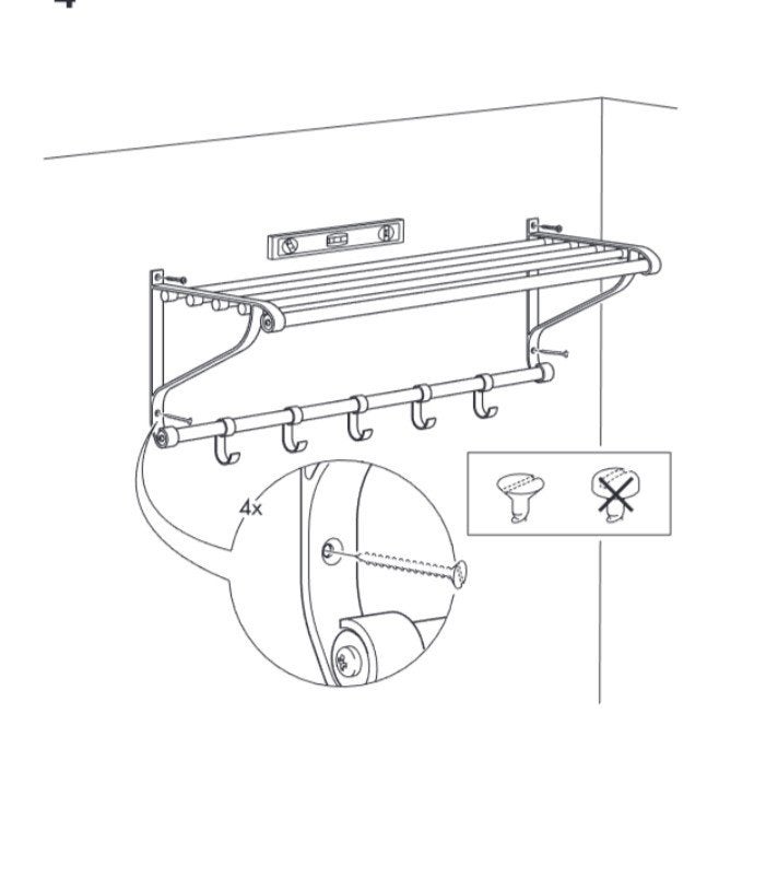 PORTE MANTEAU IKEA PARFAIT ÉTAT, Maison & Meubles, Enlèvement