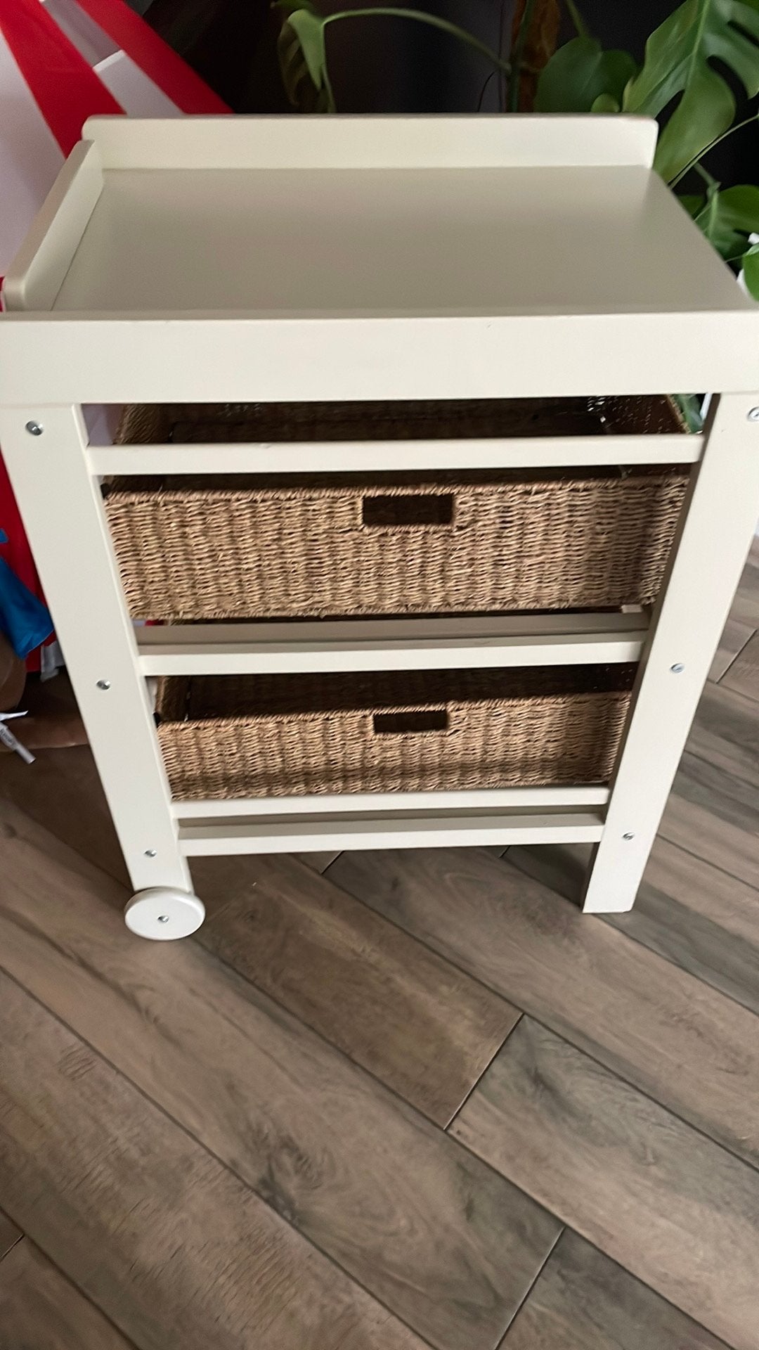 Luiertafel quax met 2 manden, Kinderen en Baby's, Ophalen, Gebruikt