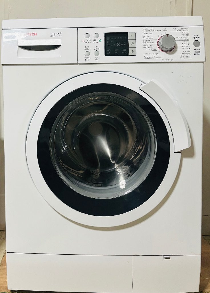 wasmachine Bosch (9), Elektronische apparatuur, Ophalen, Gebruikt, Energieklasse A of zuiniger, 1600 toeren of meer
