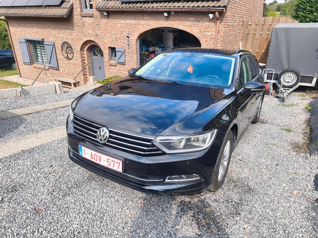 VW Passat variant diesel, Autos, Euro 6, Boîte manuelle, Entretenue par le concessionnaire, Noir