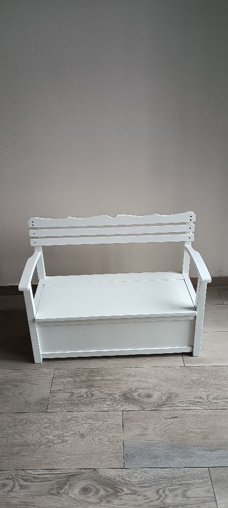 Vintage kinder zitbankje/opbergkist voor o.a. speelgoed, Ophalen, Gebruikt, Overige typen