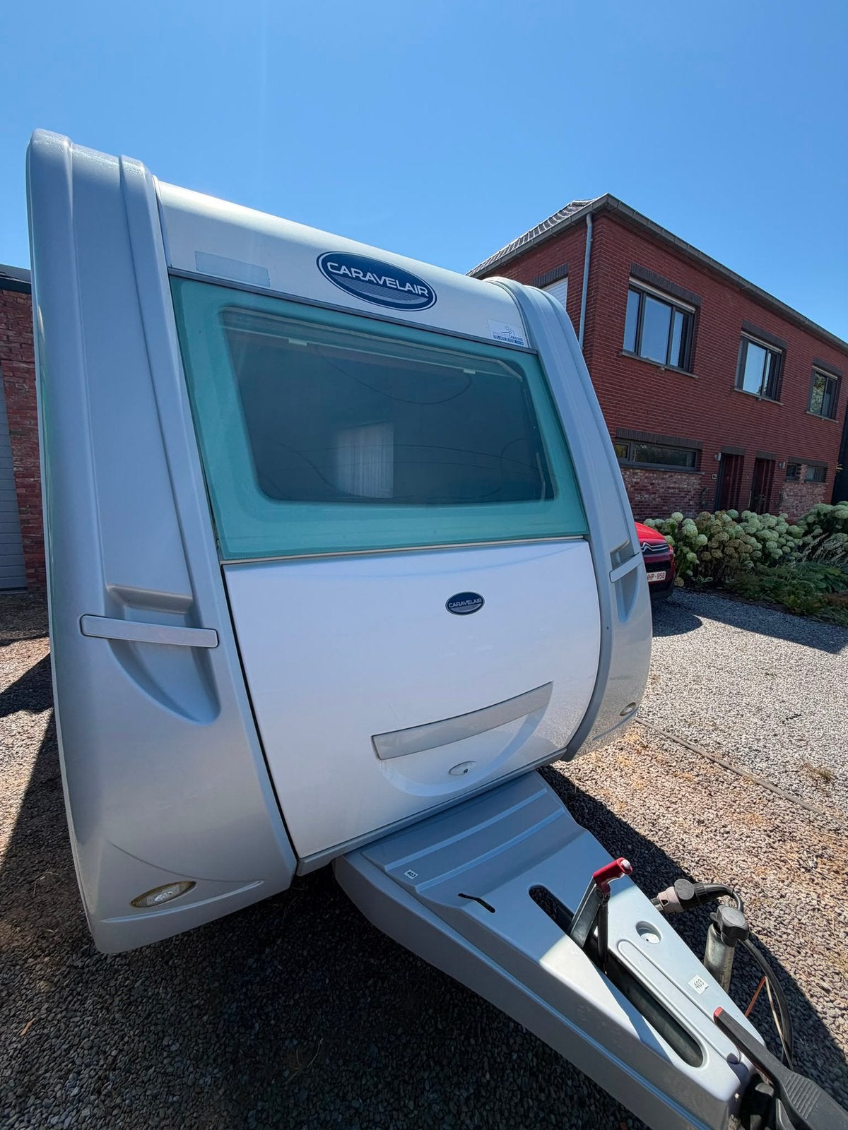 Caravan Caravelair, Standaardzit, Schokbreker, Dwarsbed, Particulier