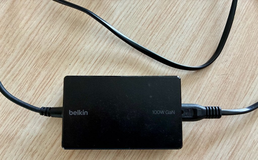 Chargeur USB-C Belkin 100 W avec technologie GaN, Enlèvement ou Envoi, Comme neuf, Belkin