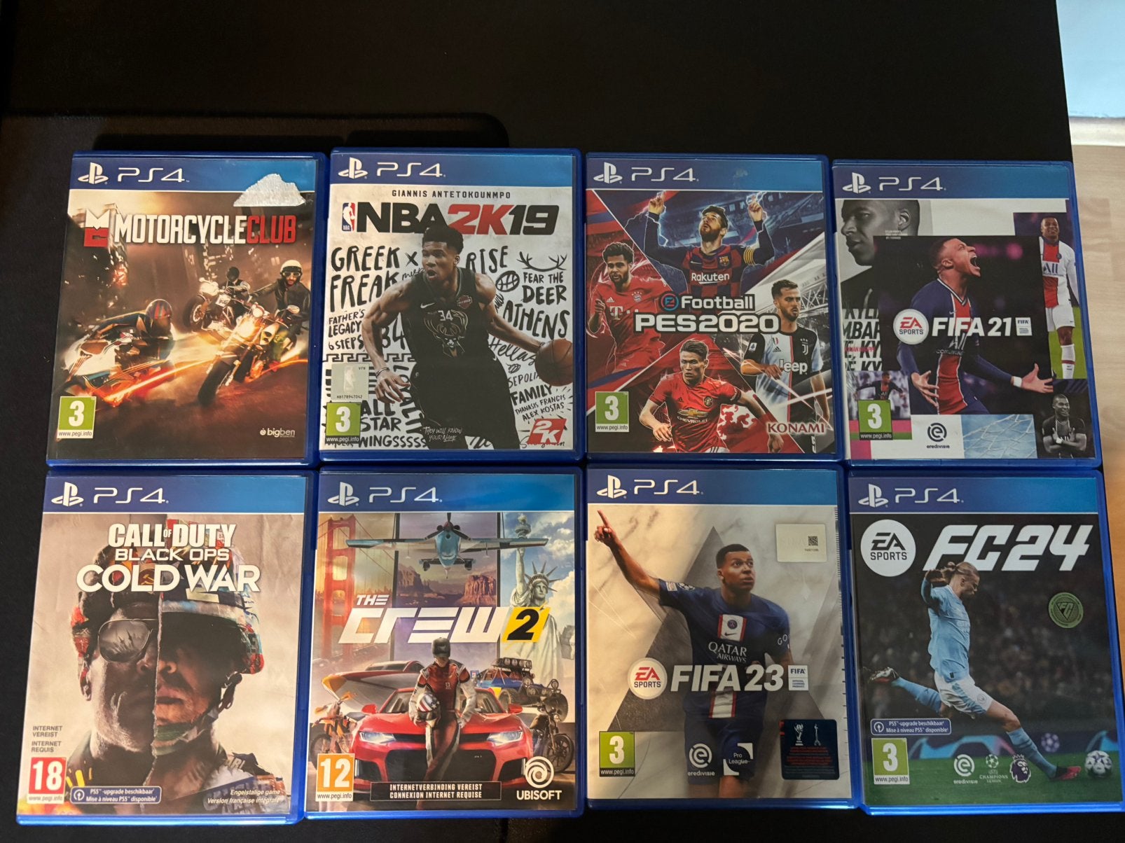 PS4 games - 8 games, Games en Spelcomputers, Ophalen, Zo goed als nieuw