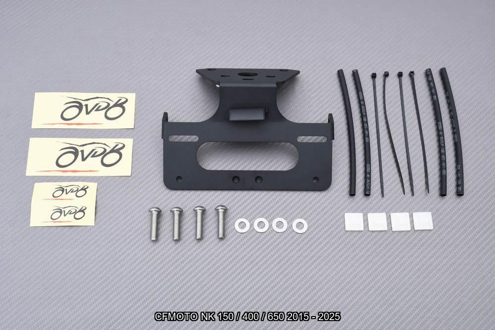 Korte Kentekenplaathouder CFMOTO NK 150 400 650 2015 - 2025, Motoren, Ophalen of Verzenden, Nieuw