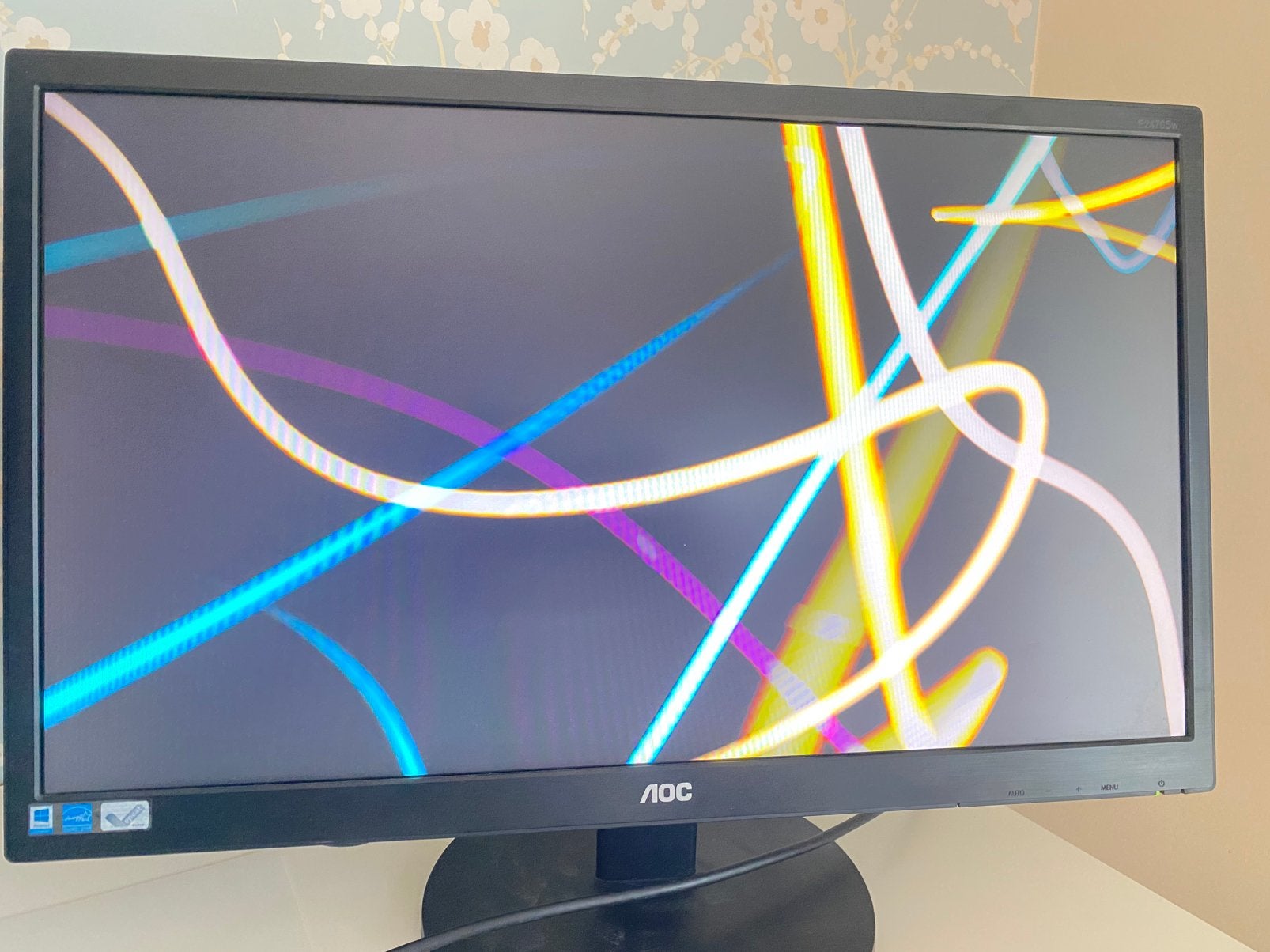 AOC E2470SWH 24 inch 1080p, 1 ms, Computers en Software, Monitoren, Ophalen, In hoogte verstelbaar, Full HD, Minder dan 1 ms