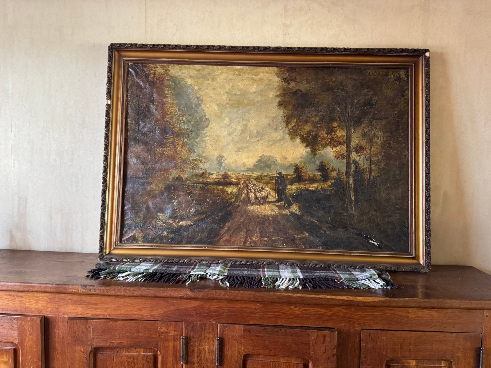 Groot prachtig schilderij