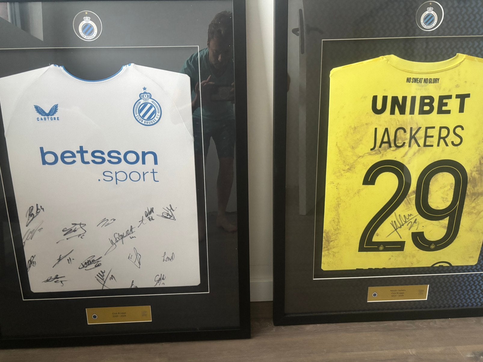 Match worn shirt club brugge, Ophalen, Zo goed als nieuw