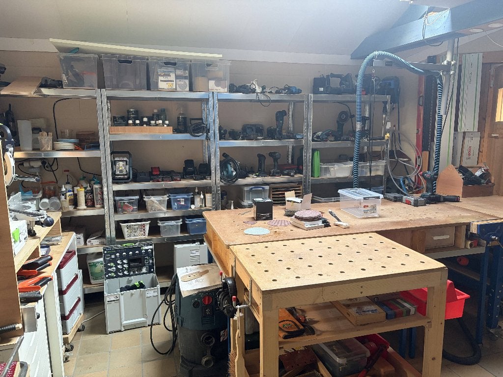Lot atelier menuiserie/ébénisterie + CNC + 3D & Mobilier, Enlèvement