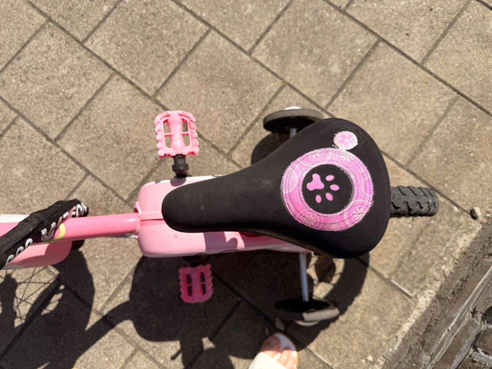 Meisjes fiets 16 inch, Kinderen en Baby's, Ophalen, Gebruikt