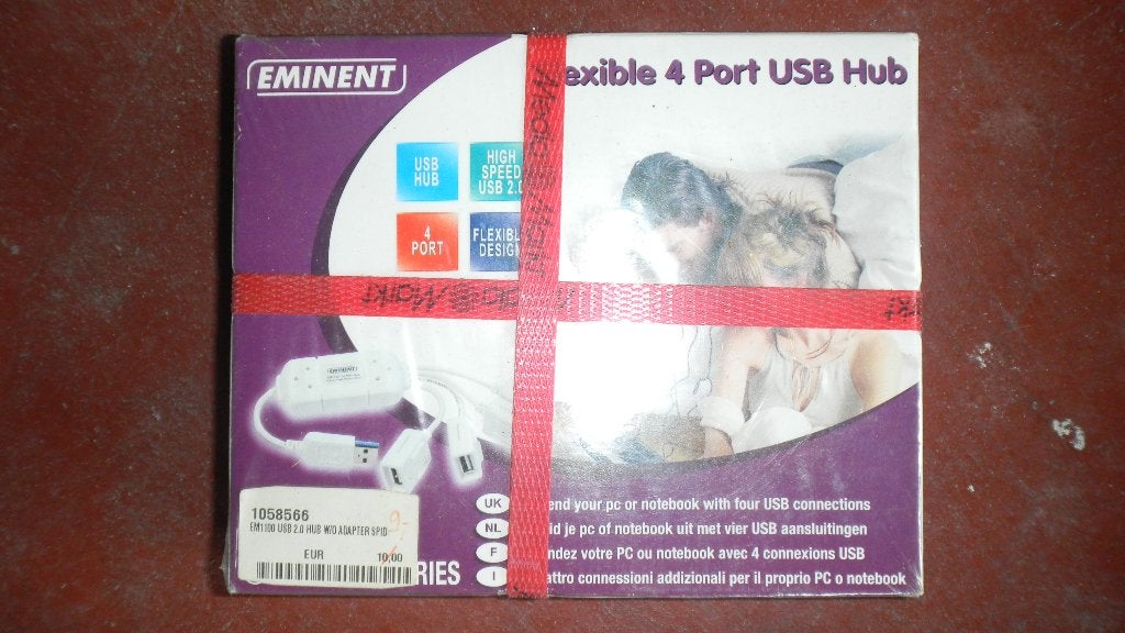 Hub USB 4 ports, Informatique & Logiciels, Enlèvement, Neuf