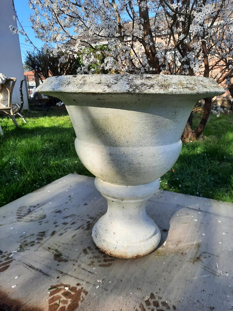 Talrijke tuin/betonnen kommen/plantenbakken, Tuin en Terras, Ophalen, Beton, Tuin