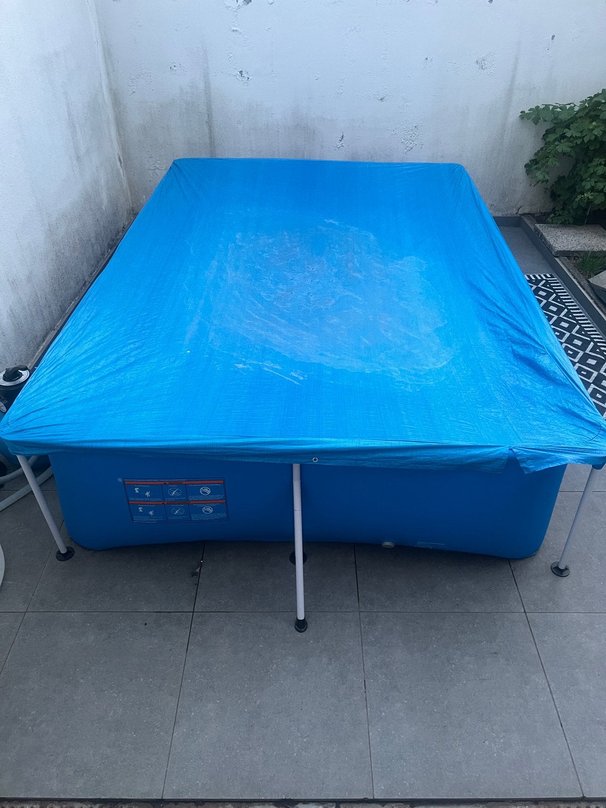 Zwembad Bestway 300 x 200 incl Monzana pomp, Tuin en Terras, Ophalen, Zo goed als nieuw