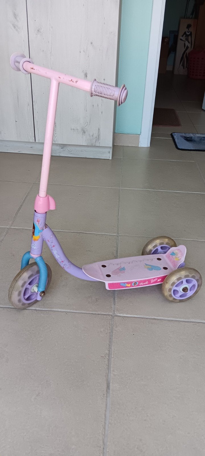 Step Barbie 3 wielen, Ophalen, Gebruikt