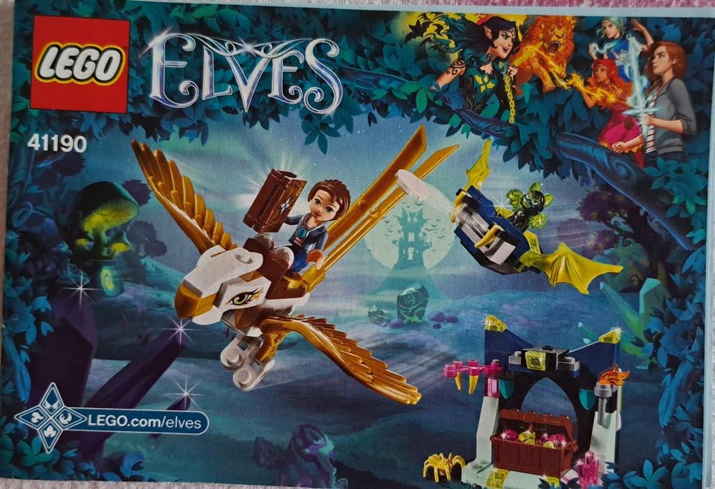 Lego Elves - 41190 - Emily Jones et la fuite de l'aigle, Ophalen of Verzenden, Compleet, Lego