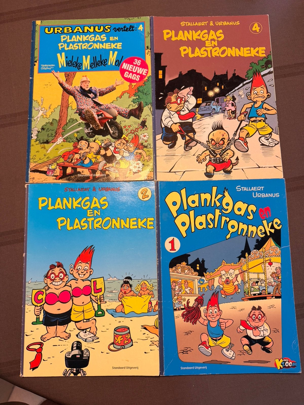 Plankgas en Plastronneke, Plusieurs BD, Enlèvement ou Envoi, Utilisé