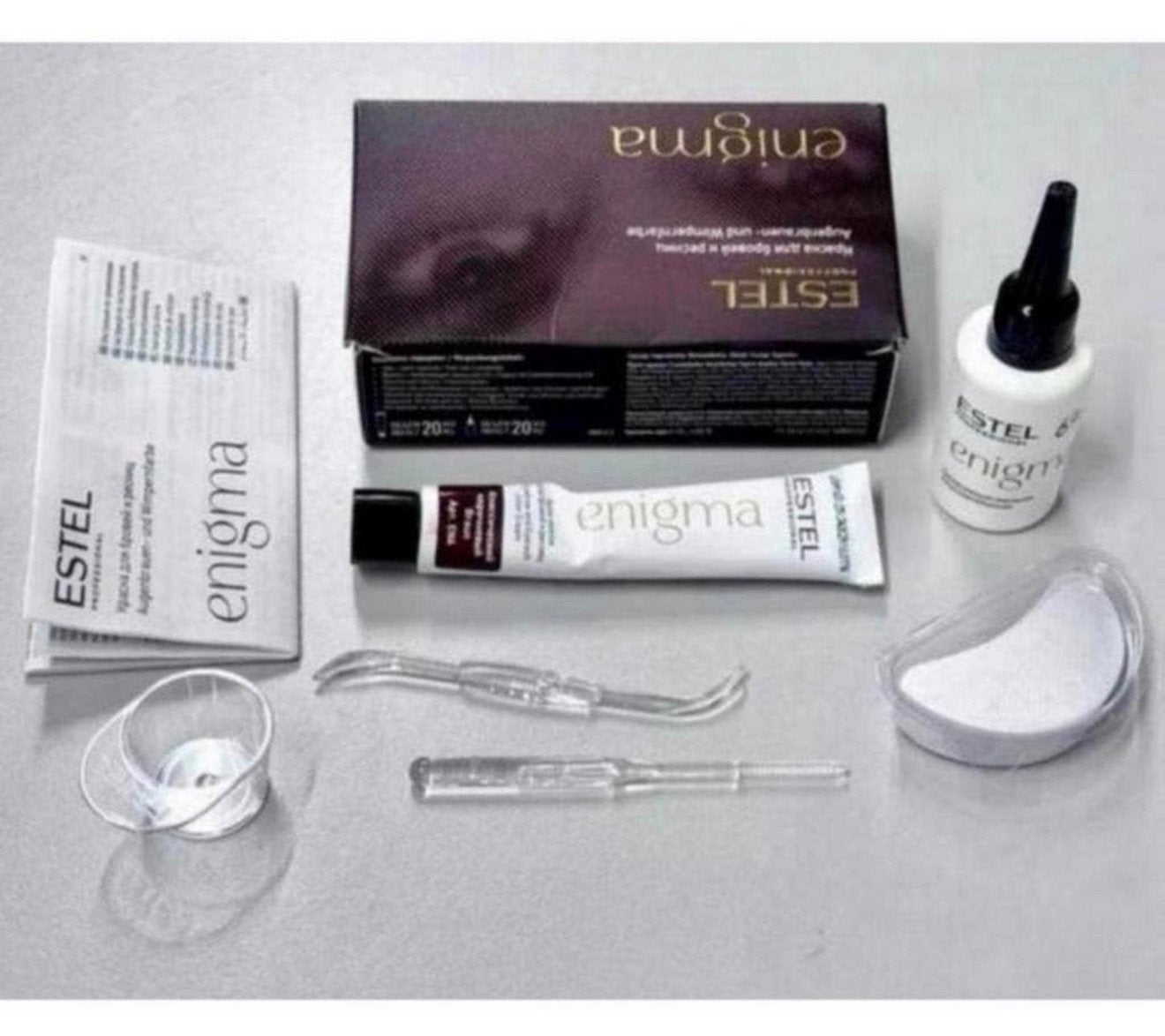 Estel Professional Enigma Color Cream wimpers & wenkbrauwen, Handtassen en Accessoires, Uiterlijk | Cosmetica en Make-up, Ogen