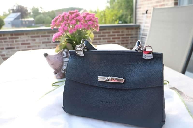 Handtas van Longchamp, Ophalen of Verzenden, Zo goed als nieuw, Blauw, Overige merken
