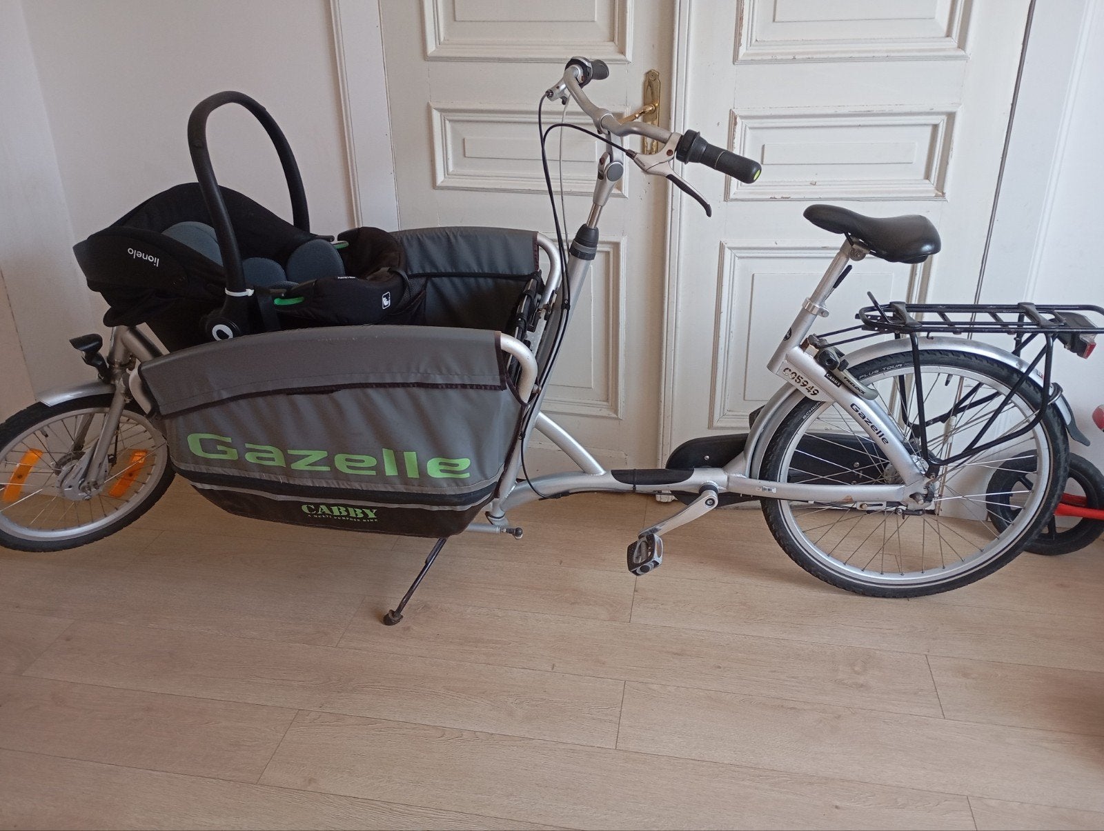 Gazelle cabby bakfiets, Fietsen en Brommers, Ophalen, Gazelle
