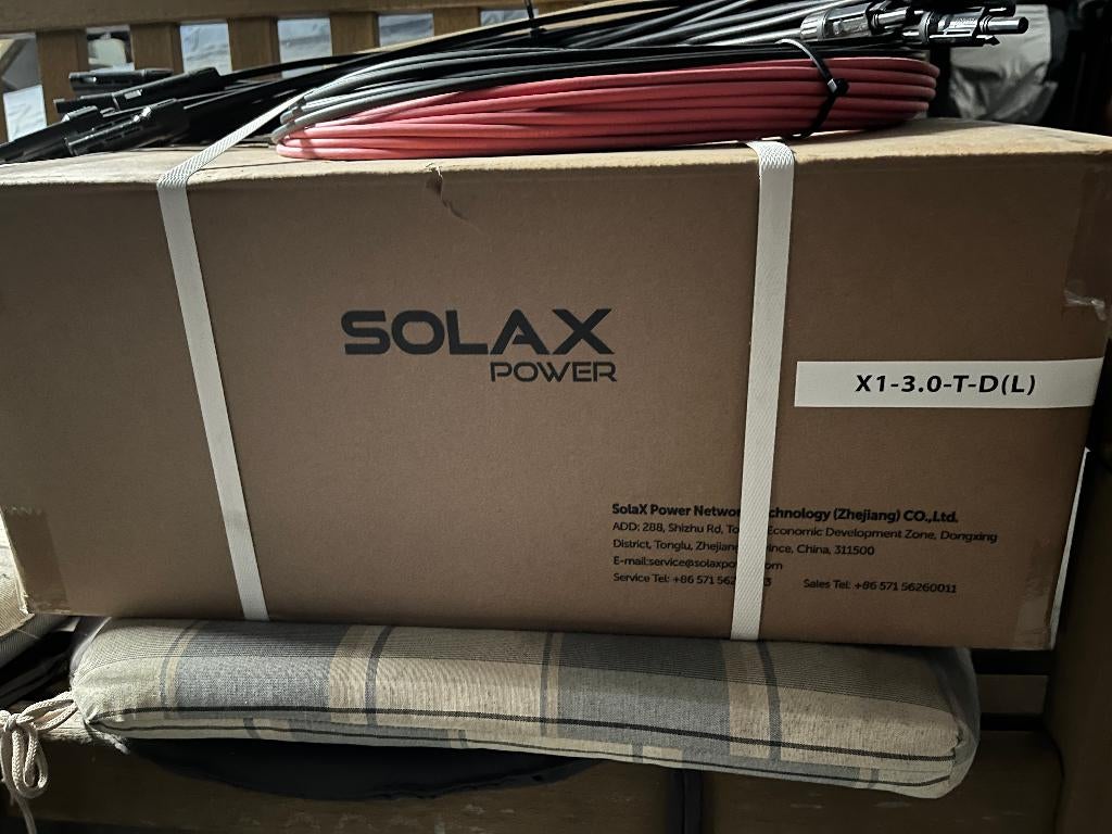 Solax omvormer, zonnepanelen 455Wp, Enlèvement, Neuf