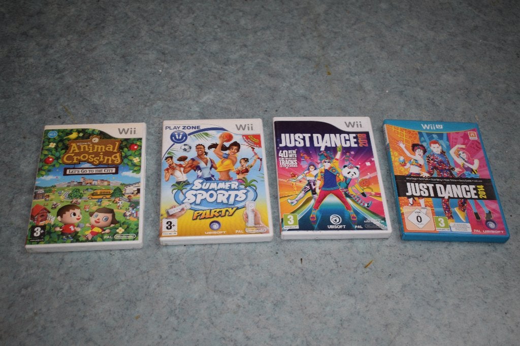 lot 4 jeu nintendo wii just dance, Consoles de jeu & Jeux vidéo, Enlèvement ou Envoi, Utilisé