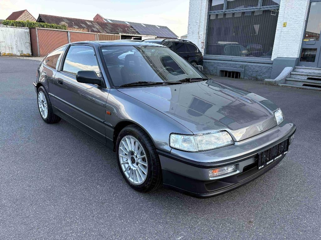 Honda CRX 1.6i16v, Auto's, Voorwielaandrijving, 4 zetels, Stof, Zwart